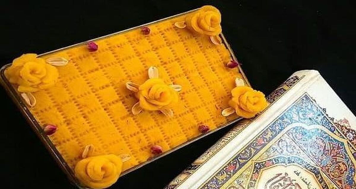 برای خیرات پنج شنبه‌ها این حلوای خوشرنگ و مجلسی را درست کنید