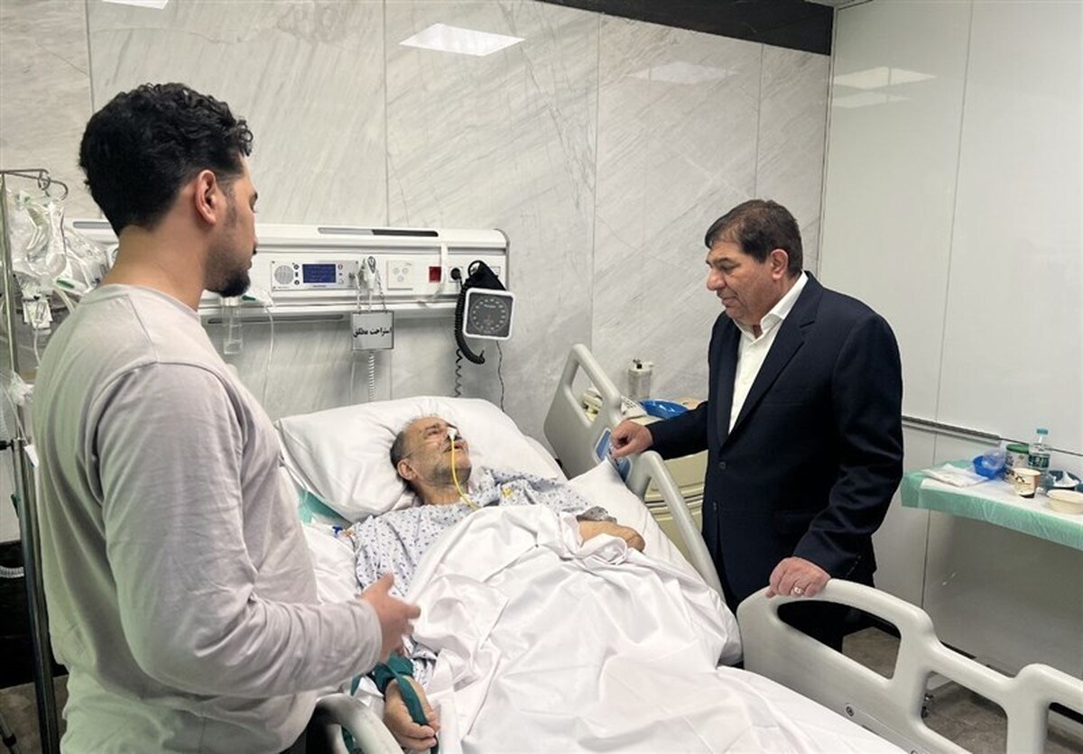 عیادت مخبر از مجتبی رحماندوست