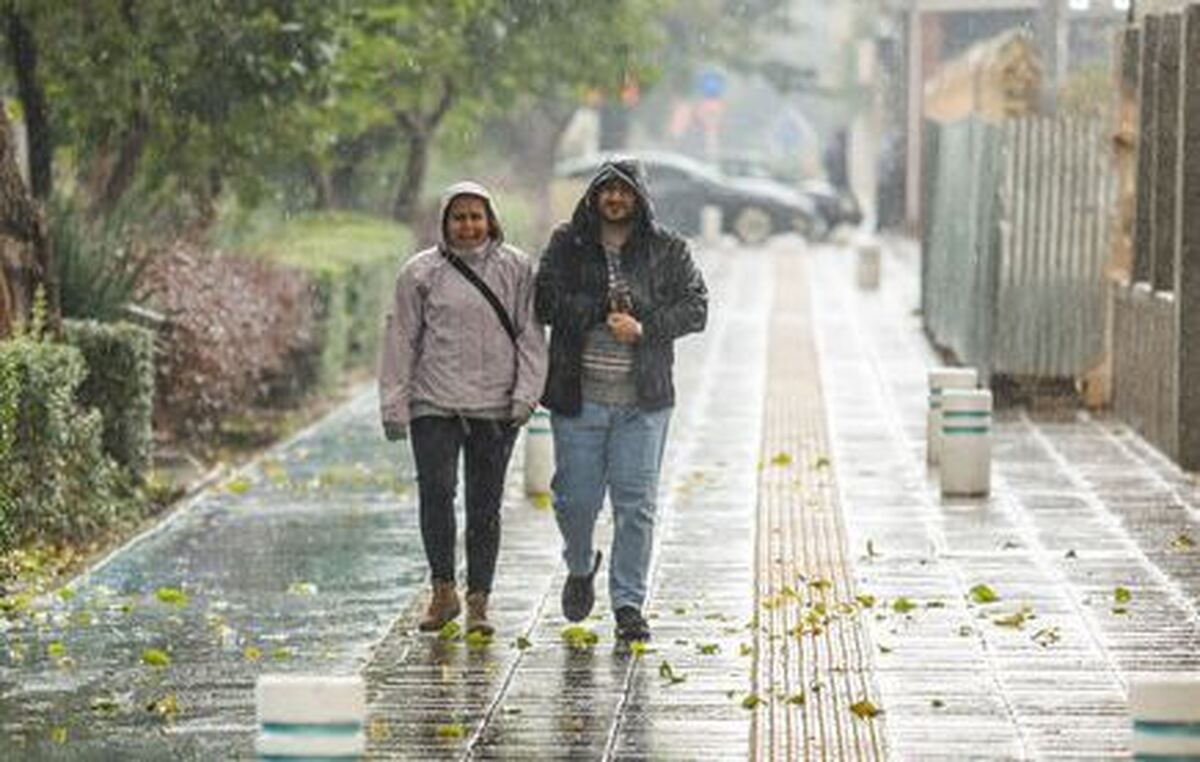 رگبار باران و وزش باد شدید در برخی نقاط کشور