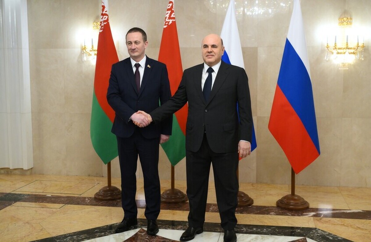 نخست وزیر روسیه: تجارت ما با بلاروس به سطح بی سابقهای رسیده است و بیشتر تسویه حسابها با ارزهای ملی انجام میشود