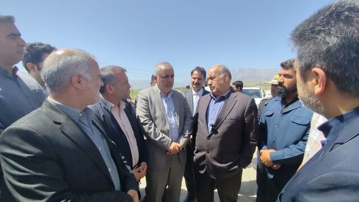 بازدید معاون وزیر راه و شهرسازی از پروژه‌های حوزه راه در چهارمحال و بختیاری