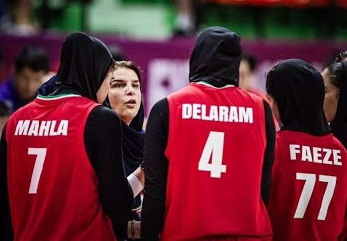 لیست تیم ملی بسکتبال بانوان ایران برای مسابقات غرب آسیا