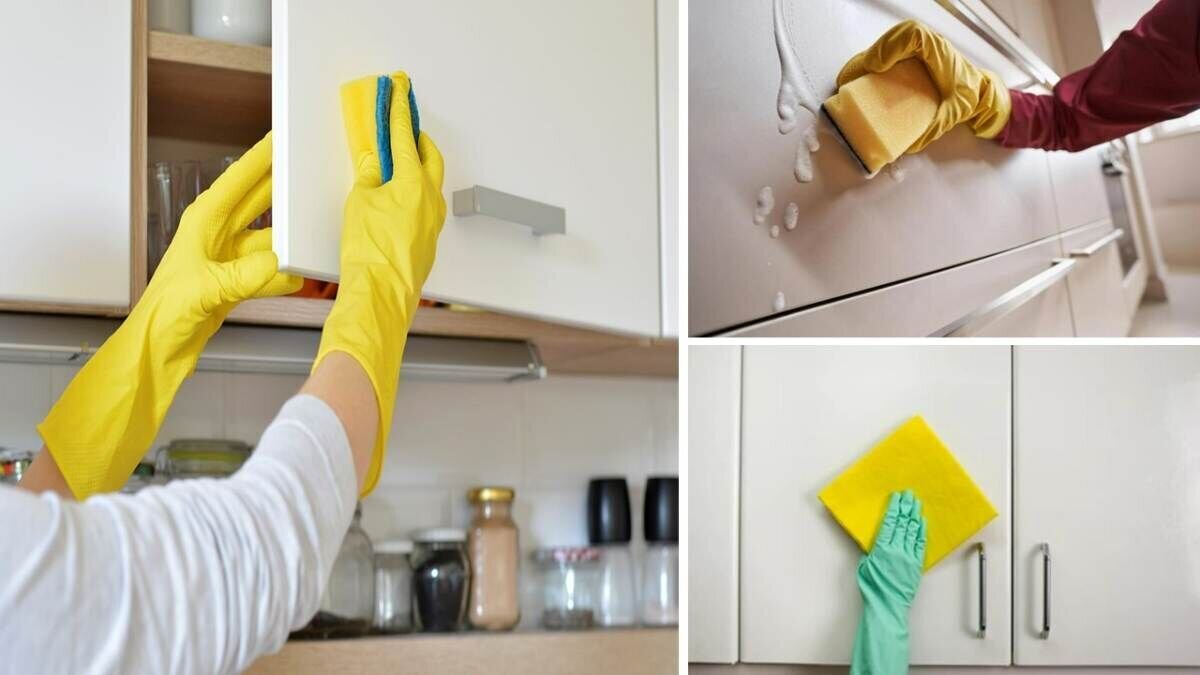 بهترین چربی زدا‌های طبیعی برای برق انداختن کابینت و کانتر آشپزخانه