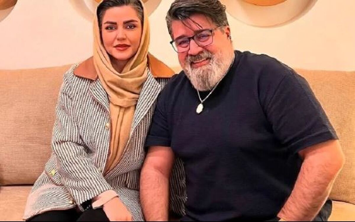 لاکچری به سبک مهدی یغمایی وهمسرش /دور دور با ماشین آخرین مدل+عکس