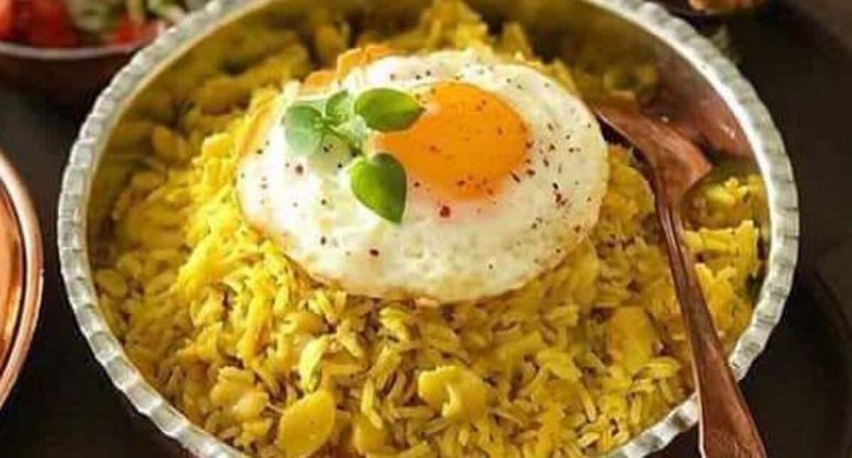 دمپختک یک غذای پلویی محبوب ایرانی