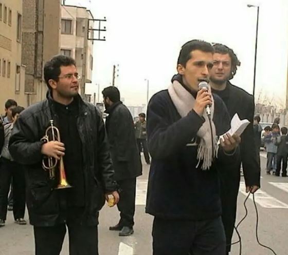 تصاویر دیده نشده از مرتضی پاشایی وقتی مداحی می‌کرد