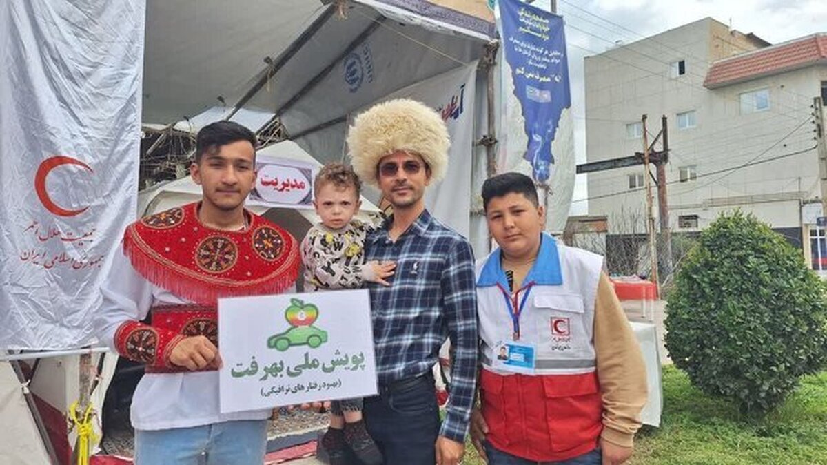 ۳۰۰۰ مسافر نوروزی در گلستان متعهد به تغییر رفتار‌های ترافیکی شدند