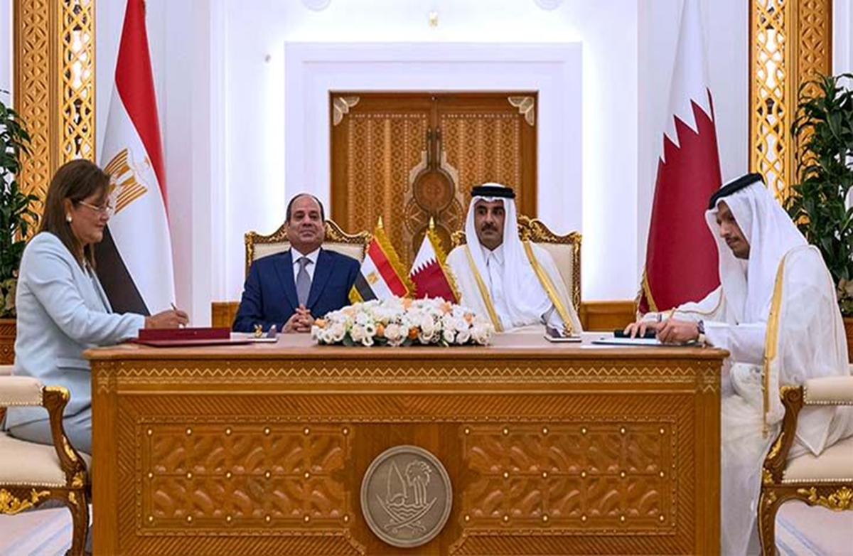 مصر و قطر| دو معامله بزرگ و قریب الوقوع مشابه راس الحکمه امارات متحده عربی