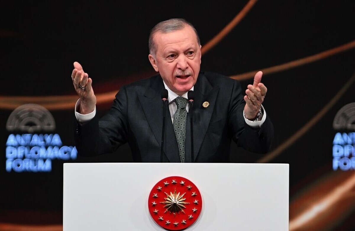 اردوغان: کشتار اسرائیل در نوار غزه میزان دروغ بودن به اصطلاح «ارزش‌های غربی» را نشان داد