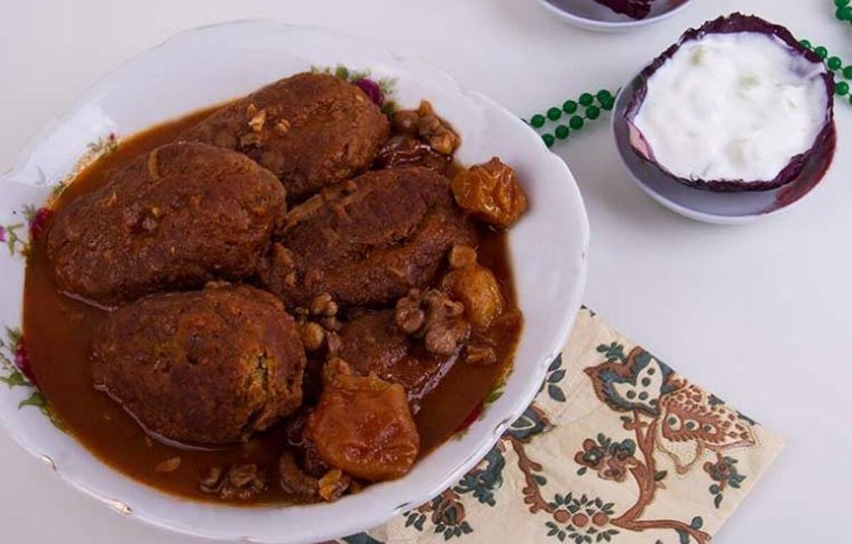 دست پیچ کرمانشاهی با گوشت چرخی لذیذ و فوق العاده مخصوص چرب و چیلی خور‌ها