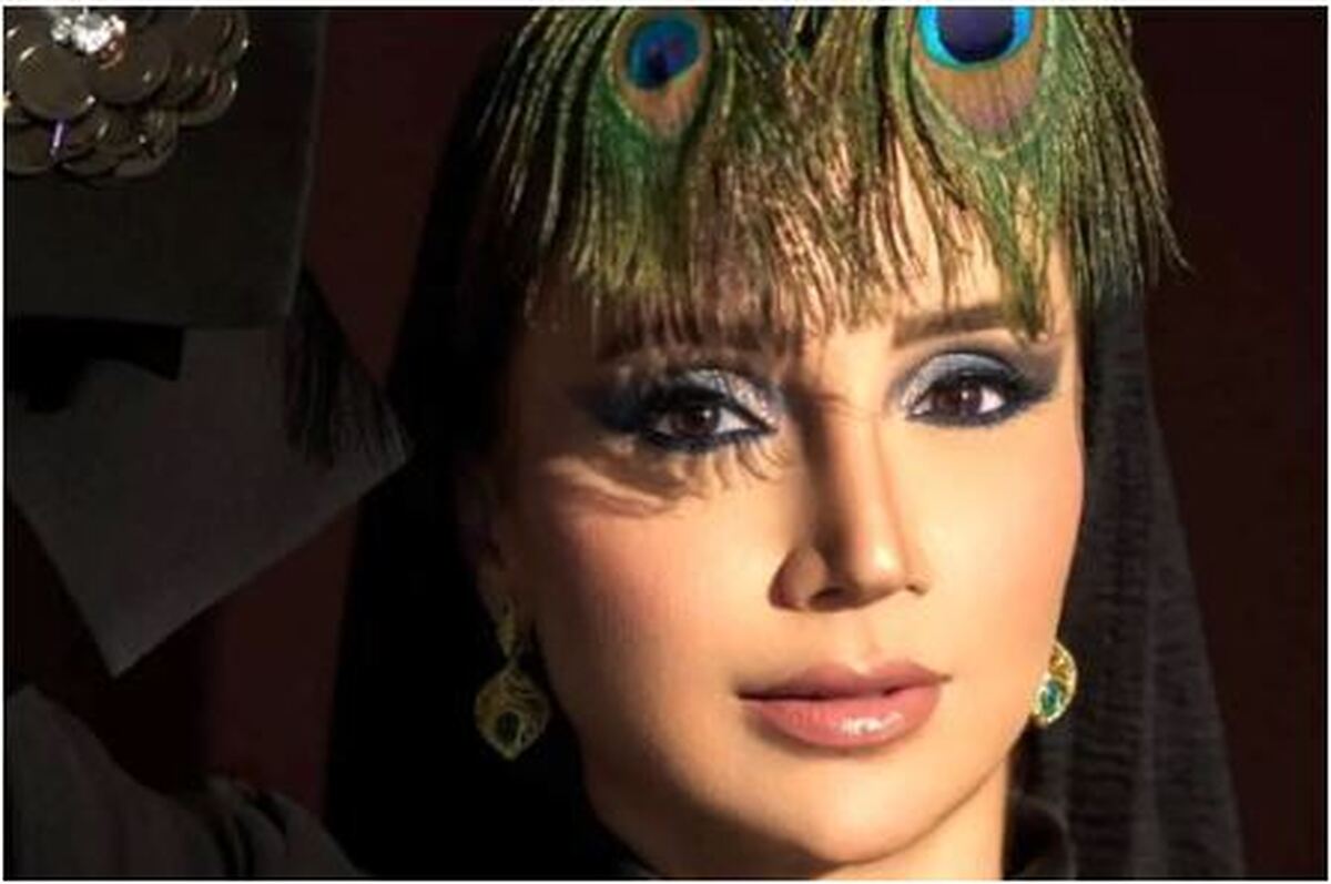 رونمایی شبنم قلی خانی از سفره هفت سین ناب و شاهانه اش با ظروف طلایی+عکس