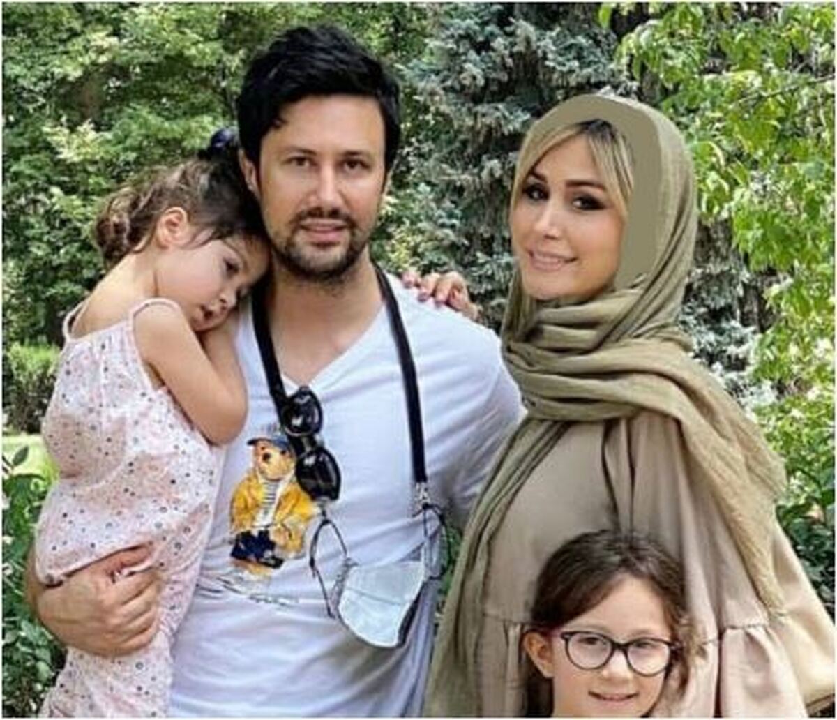 سنگ تمام گذاشتن شاهرخ استخری برای تولد دختر بزرگش در بلژیک/تزئینات کیکش فقط!