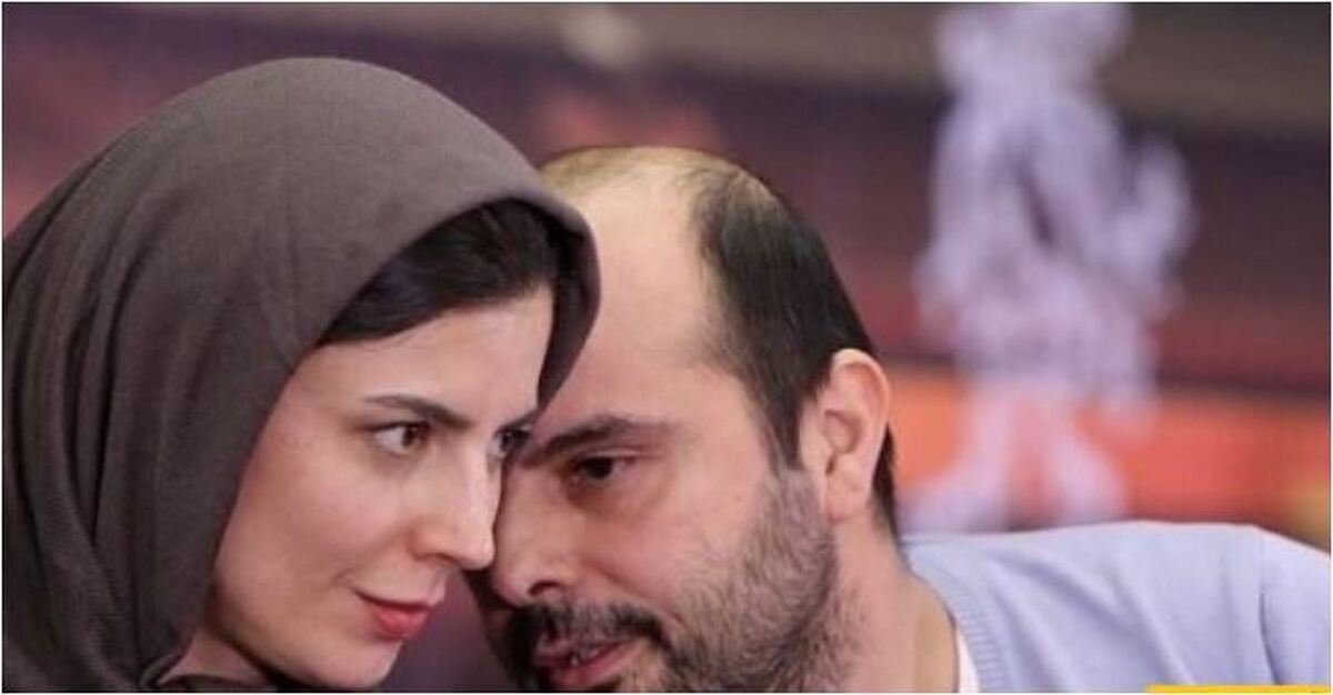 تصویر خیابانی شکار شده از دونفره‌های عاشقانه لیلا حاتمی کنار همسر معروفش