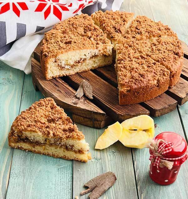 رسپی کیک استروسل سیب /یک ایده خوشمزه برای پذیرایی از مهمان‌های خاص