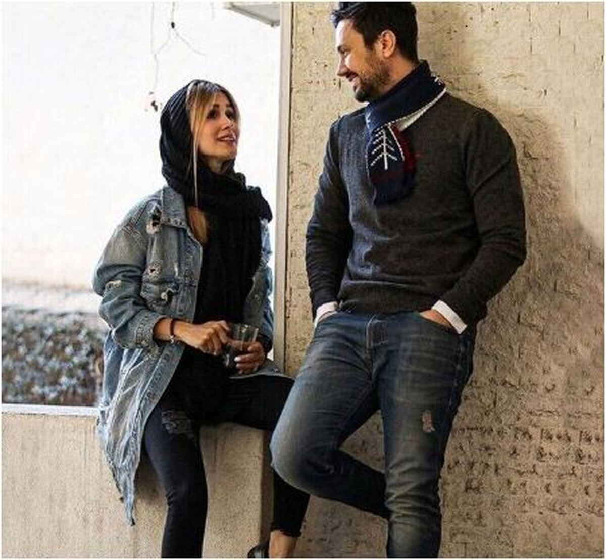 سپیده بزمی پور پز رابطه خوبش با خواهر شوهرش رو داد! +عکس