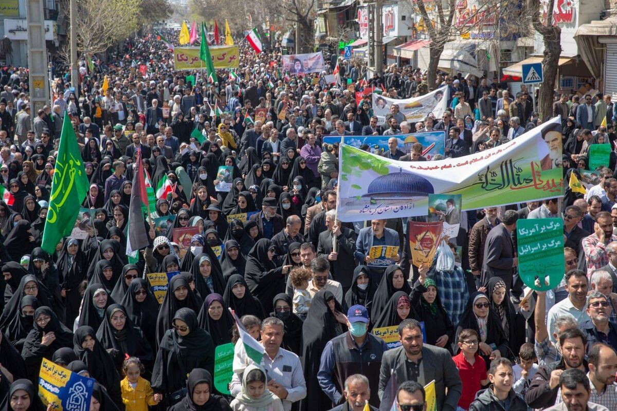 قدردانی گردان‌های «الناصر صلاح الدین» از مردم ایران در روز جهانی قدس