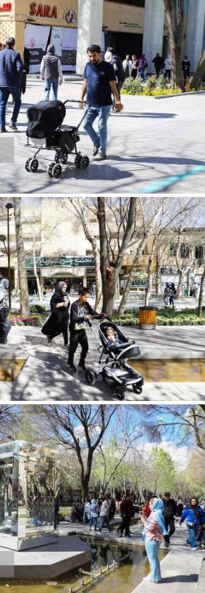 تصاویر وایرال شده از پربازدید‌ترین مکان‌های تاریخی اصفهان در ایام نوروز