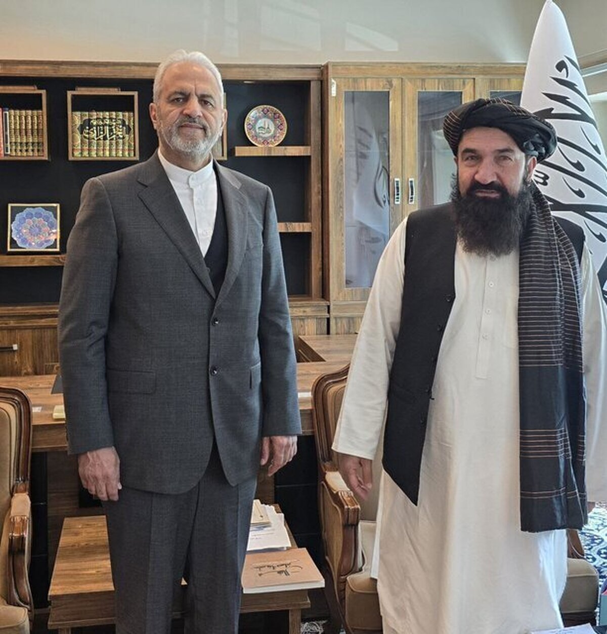 دیدار سرپرست سفارت ایران با یک مقام طالبان