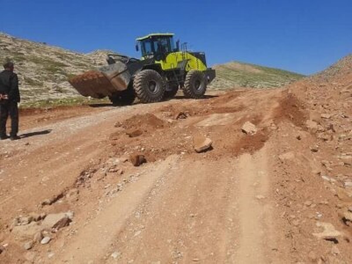 بازگشایی جاده منطقه عشایری منطقه 