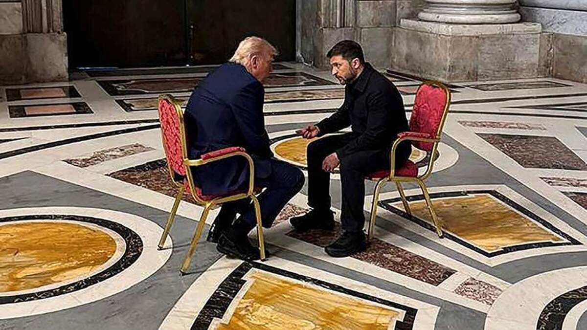 سناتور آمریکایی درباره دیدار ترامپ و زلنسکی در واتیکان اظهار نظر کرد