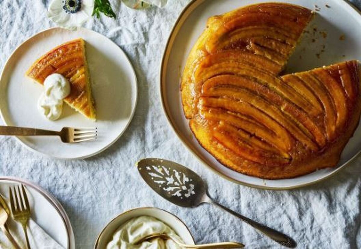 طرز تهیه یک کیک متفاوت با عطر و طعم موز/از دست ندید!