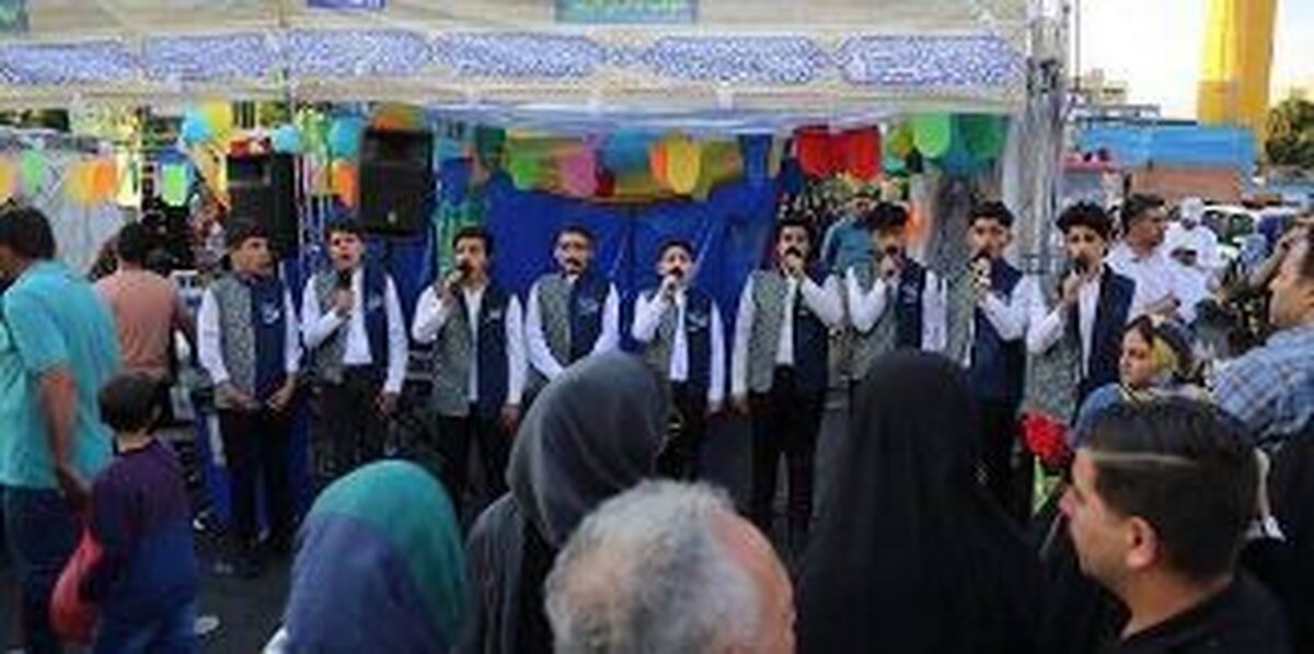 میزبانی نوجوانان در جشن بزرگ امام رضایی‌های تهران