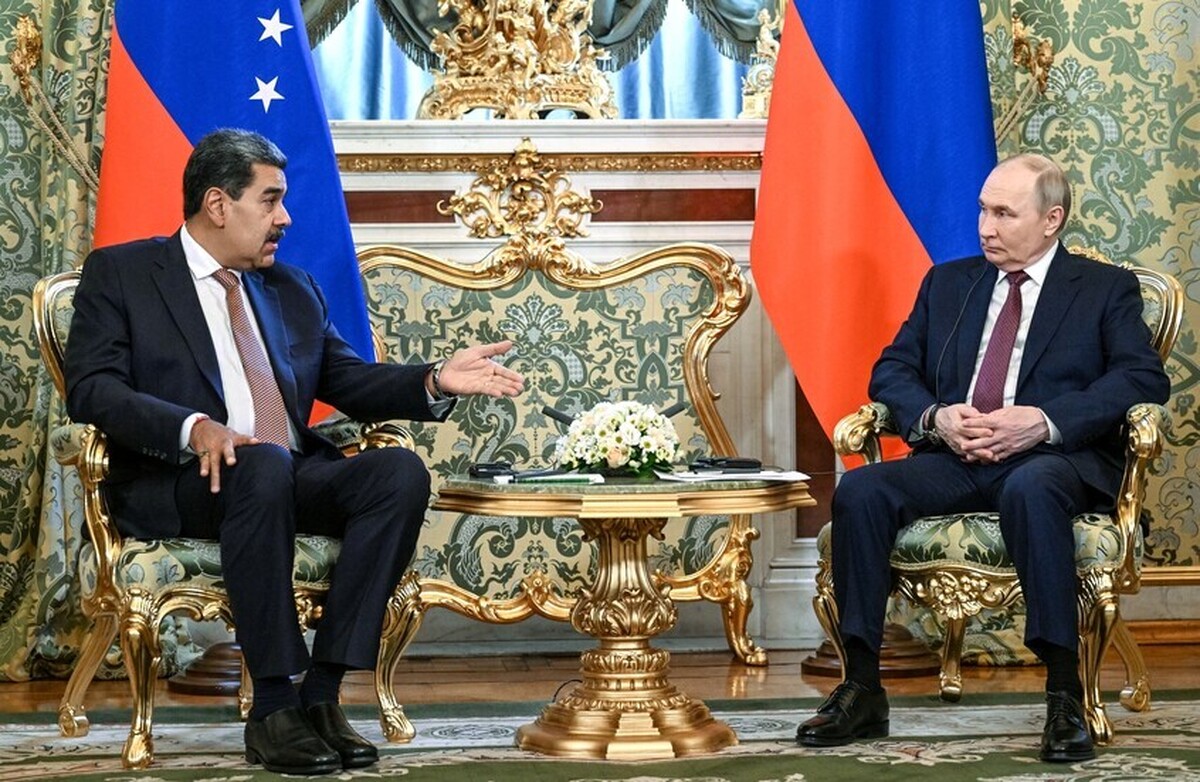 پوتین در دیدار با مادورو: تجارت دوجانبه بین روسیه و ونزوئلا تنها در سال ۲۰۲۴، ۶۴ درصد رشد داشته است