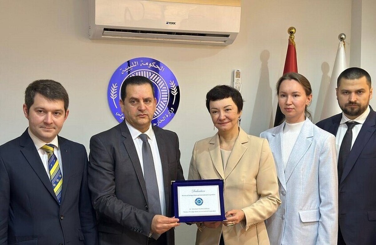 وزارت امور خارجه پارلمان لیبی با یک هیئت روسی در مورد تأسیس «خانه فرهنگی روسیه» در بنغازی گفت‌و‌گو می‌کند