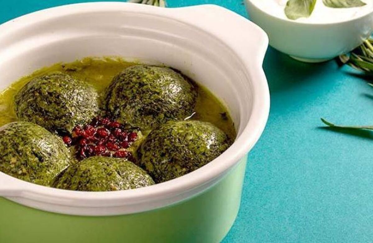 کوفته سبزی با مخلفات فراوان یک ایده جذاب و مجلسی برای ناهار