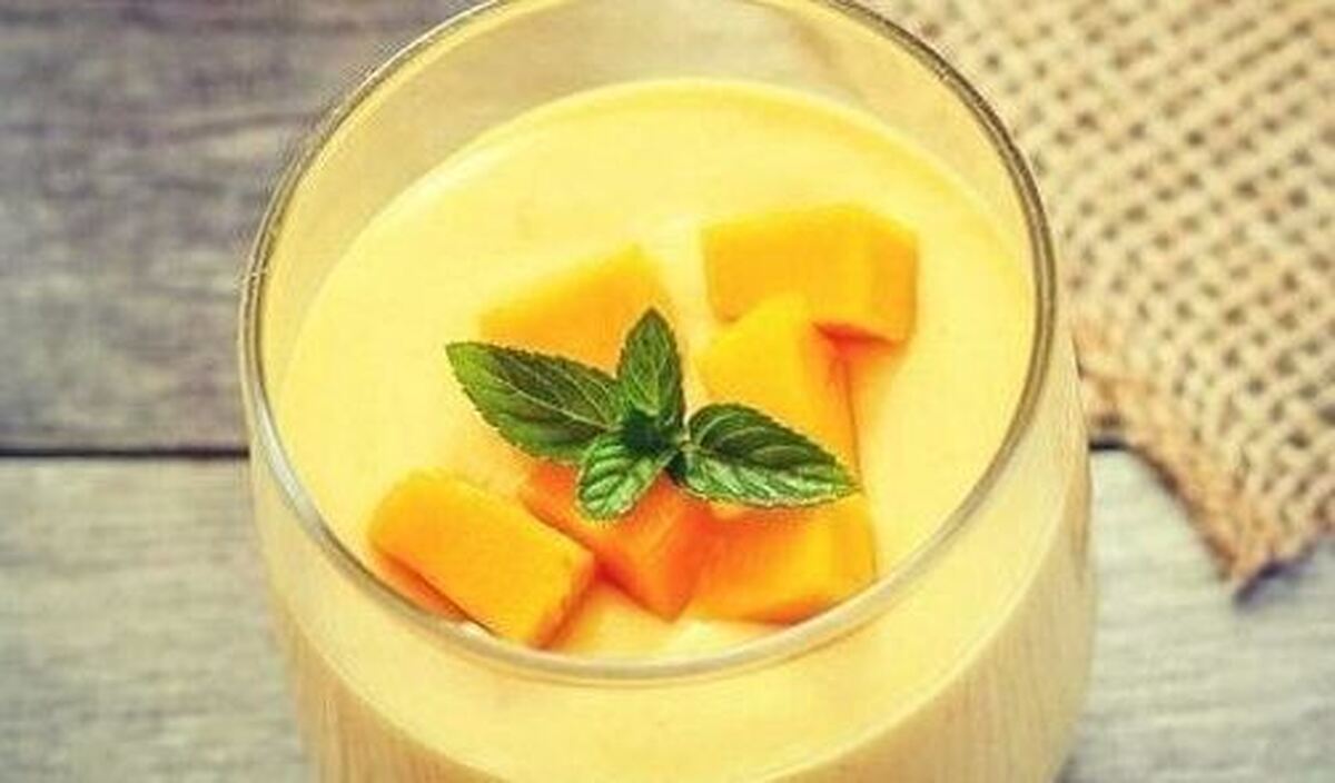 آموزش تهیه دسر خوشرنگ و دلچسب انبه