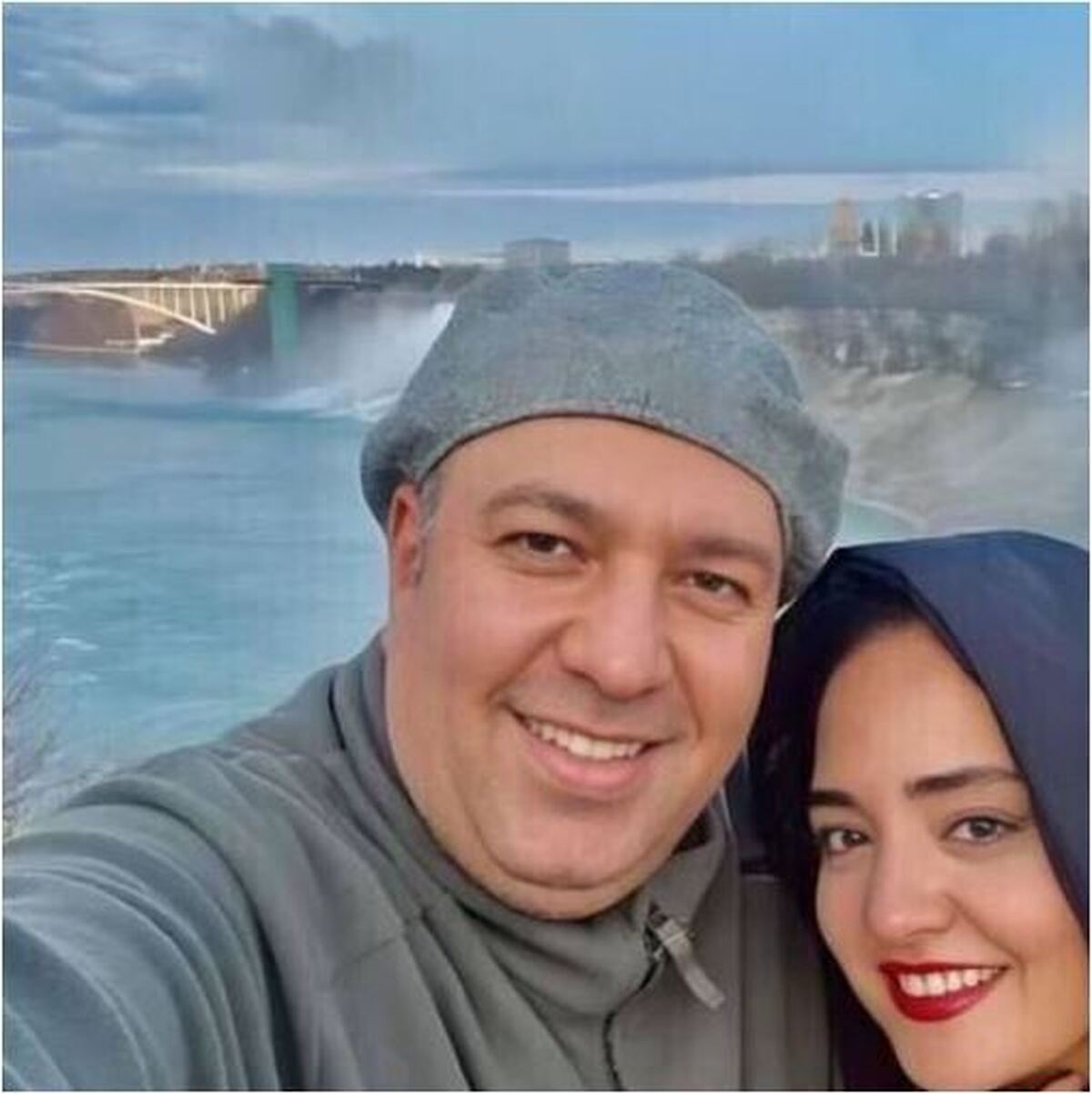 استوری پر از ذوق و افتخار نرگس محمدی برای همسرش در فرش قرمز/بدرخشید عزیزهای من..