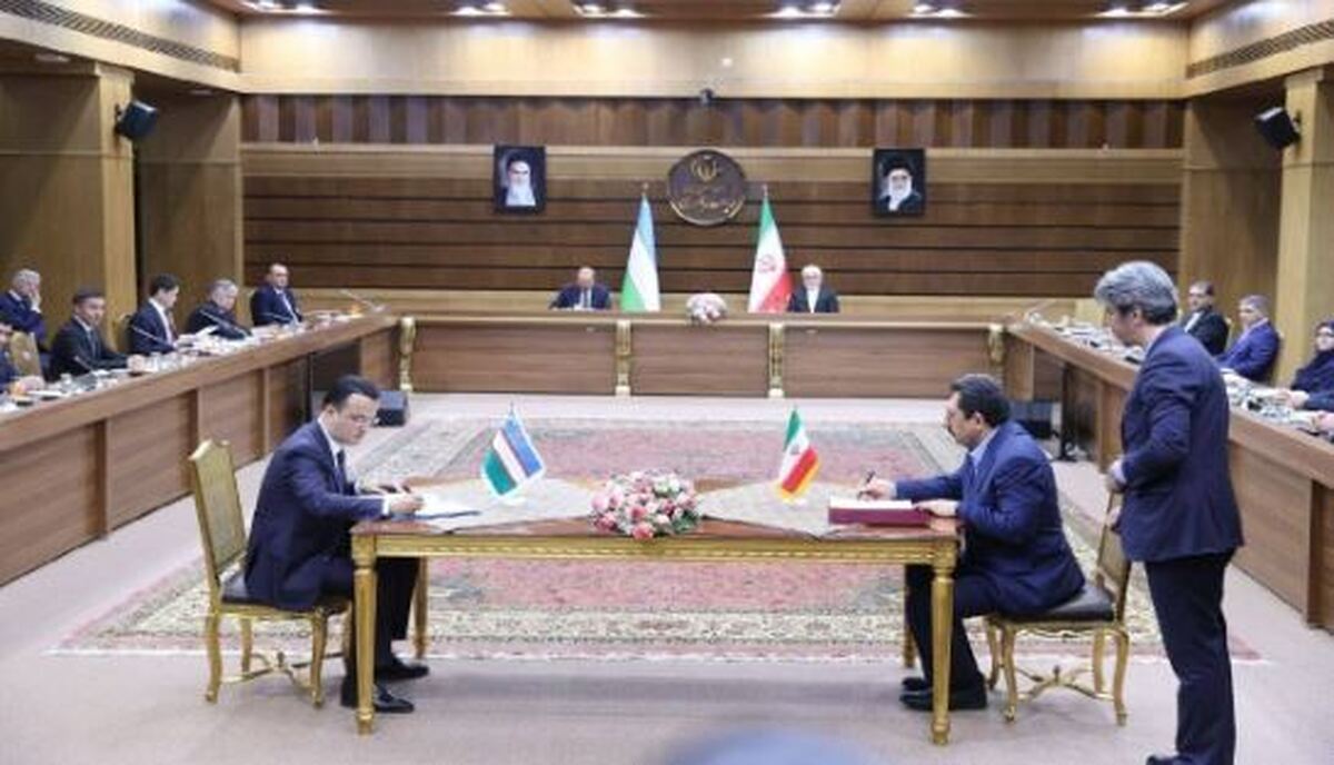 امضای ۴ سند همکاری مشترک میان ایران و ازبکستان