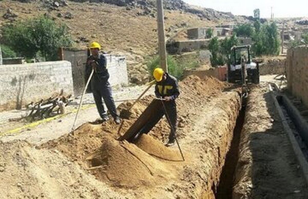 گازرسانی به ۴۶روستای کوهستانی و صعب العبور استان قزوین