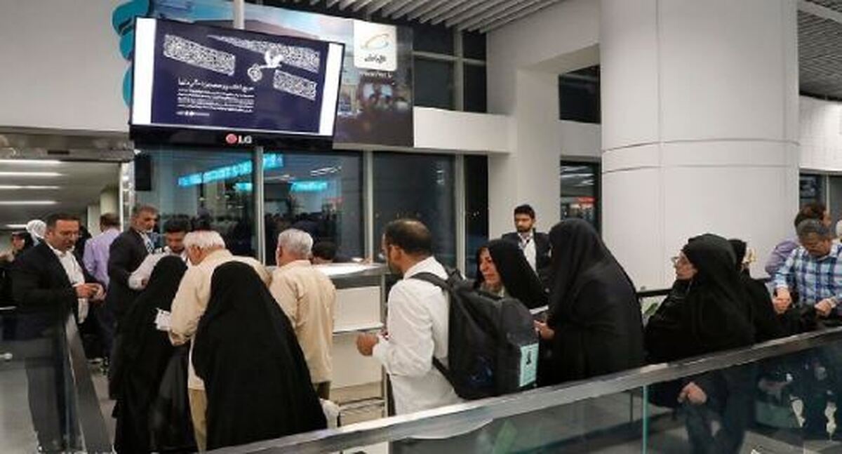 حل مشکلات حجاج در فرودگاه‌های کشور