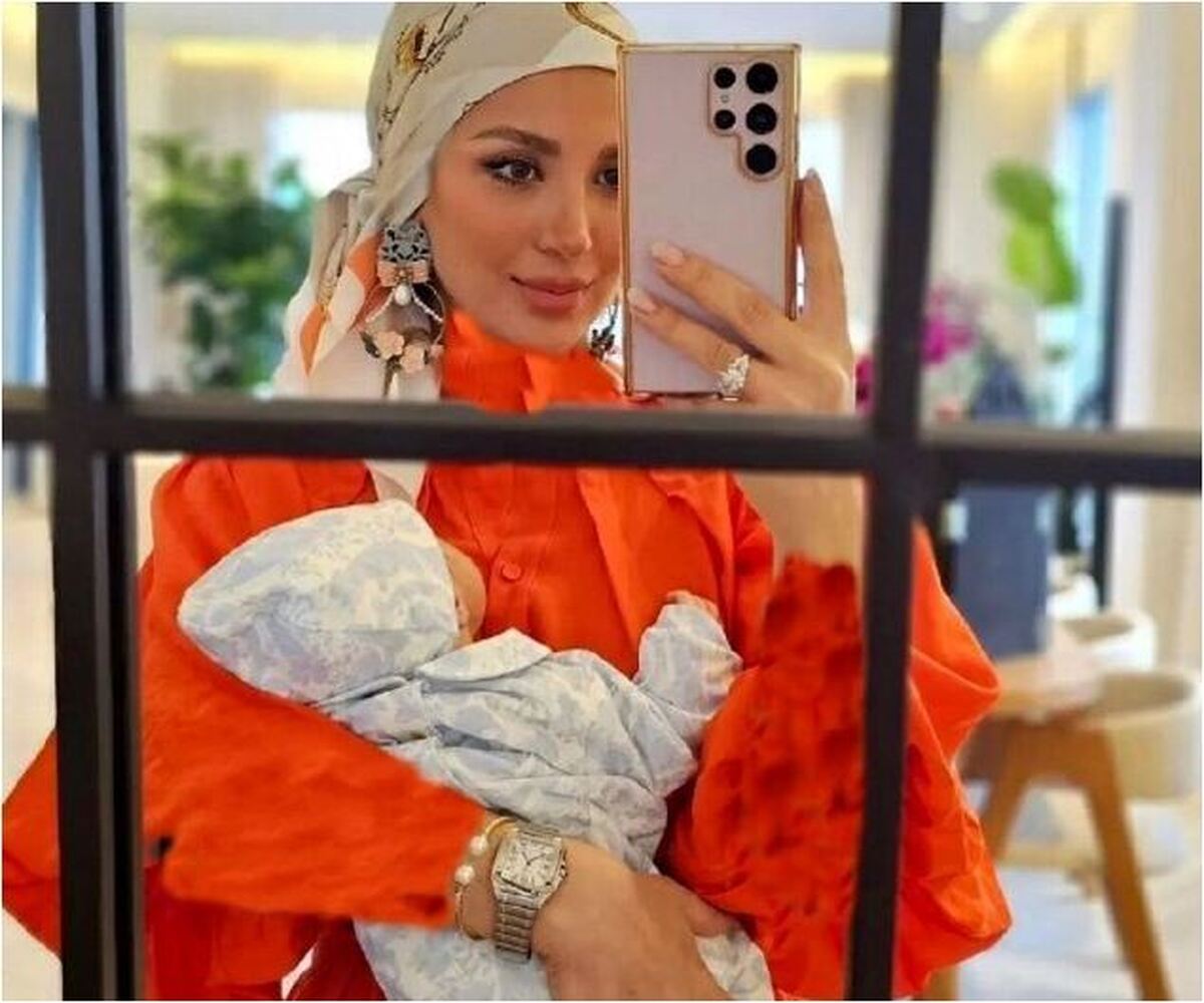 رونمایی مینا مختاری از استایل ایرانی پسند جذابش با یک شعر فاخر