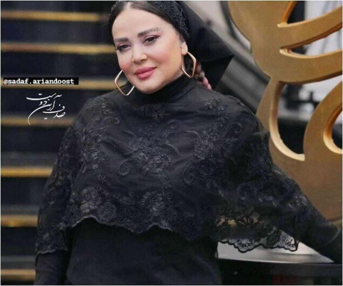 سلفی بهاره رهنما با میکاپ جدید و شال قرمزش پر بازدید شد+عکس