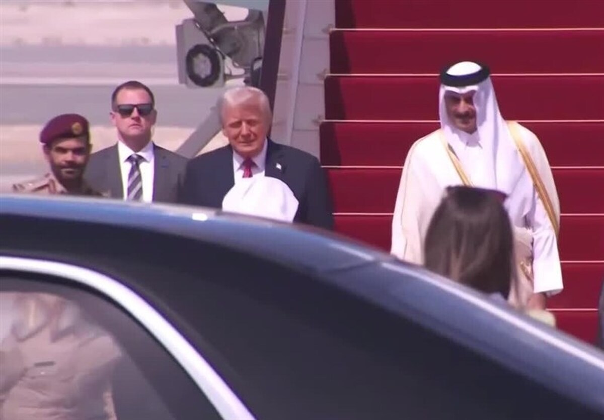 ترامپ وارد قطر شد