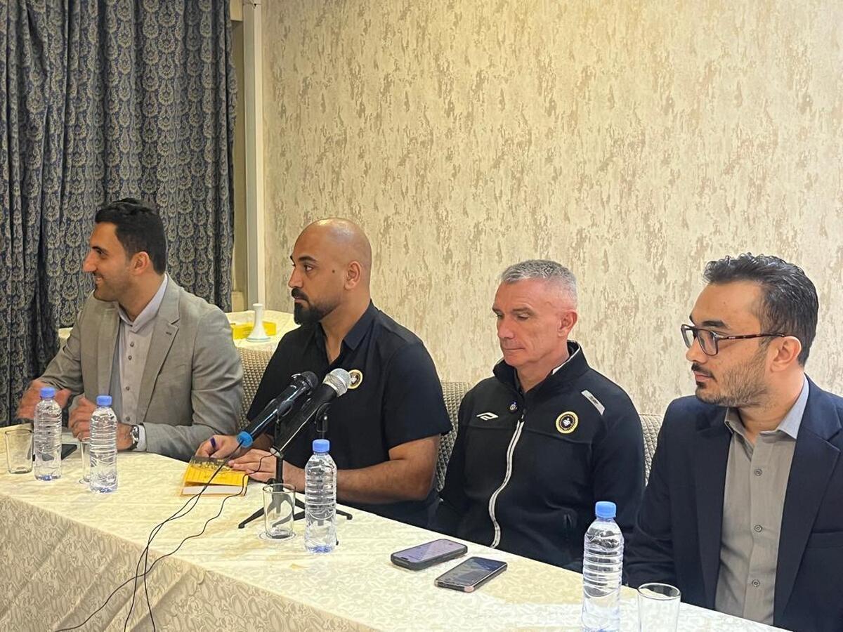 نشست خبری سرمربی سپاهان قبل از روبه رویی با استقلال