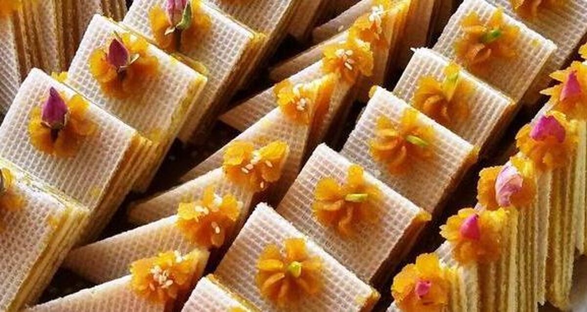 حلوای میکادو مخصوص مجالس و مراسمات