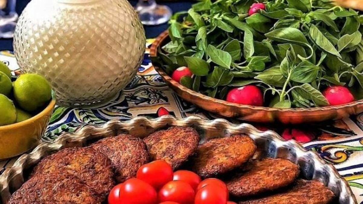 کتلت طلایی با روش پخت مادربزرگ‌ها