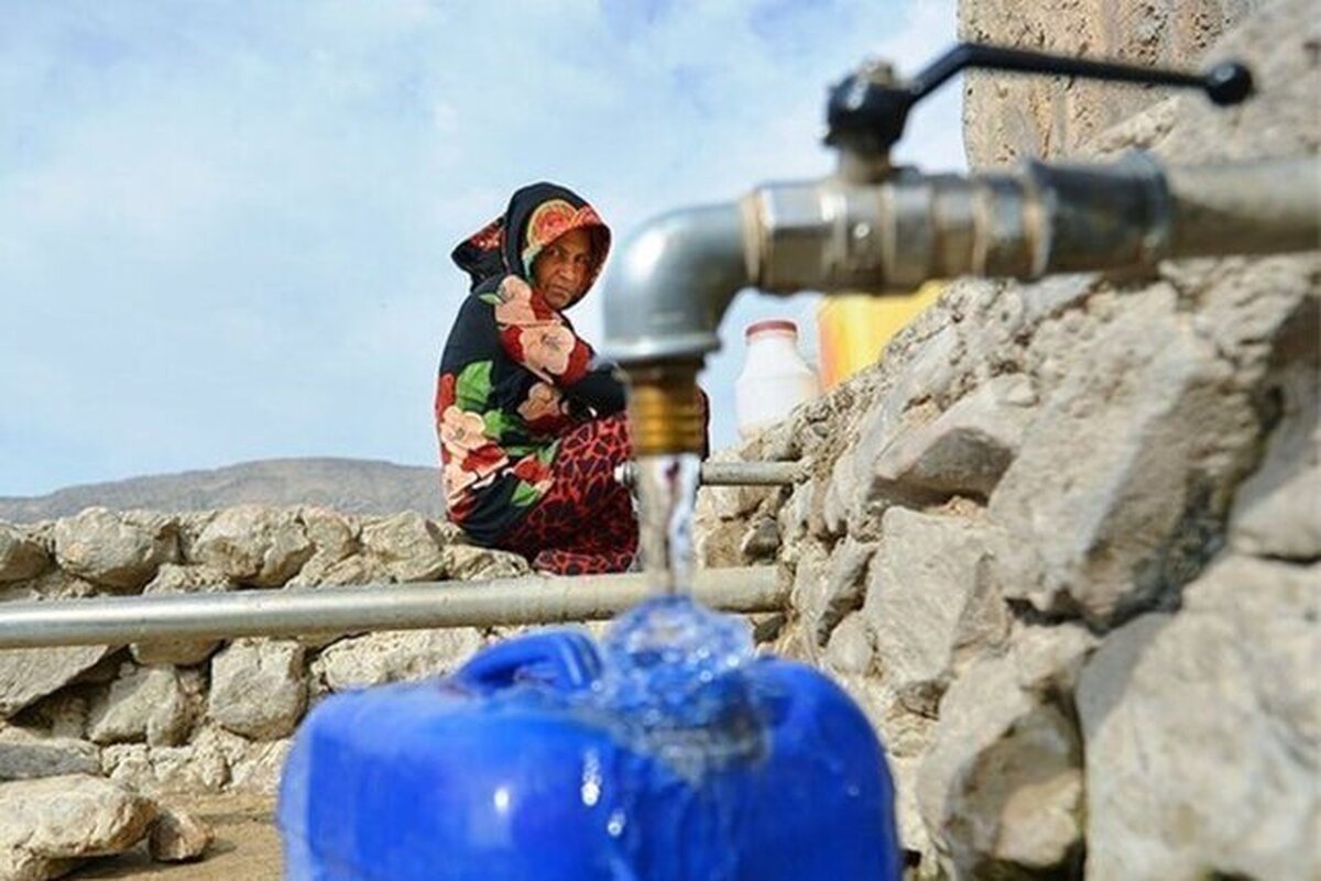 افزایش ظرفیت تأمین آب ۴۸ روستایی میرجاوه
