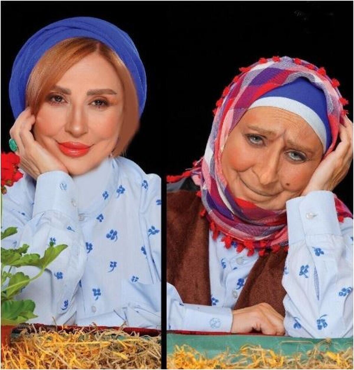 گریم جالب و خاطره انگیز مرجانه گلچین به یاد برنامه محبوب «خونه مادربزرگه» را از دست ندهید+عکس