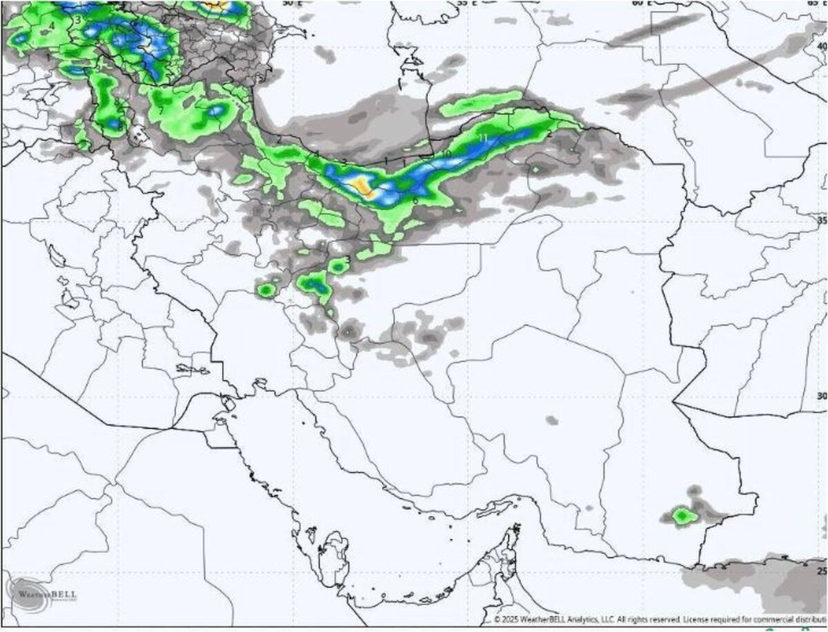 شرایط ناپایدار جوی کدام استان‌ها را درگیر میکند؟