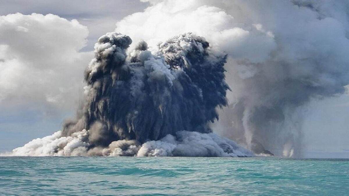 معمای فوران آتشفشان اقیانوس آرام حل شد!