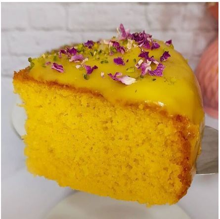 صفر تا صد تهیه کیک سوهان با طعم بهشتی زعفران!