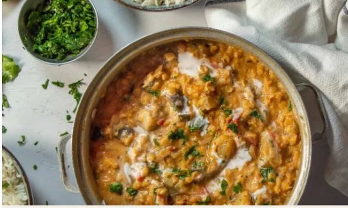 خوراک عدس و بادمجان؛ یک ایده جذاب برای وقت‌هایی ک نمیدونی چی درست کنی!