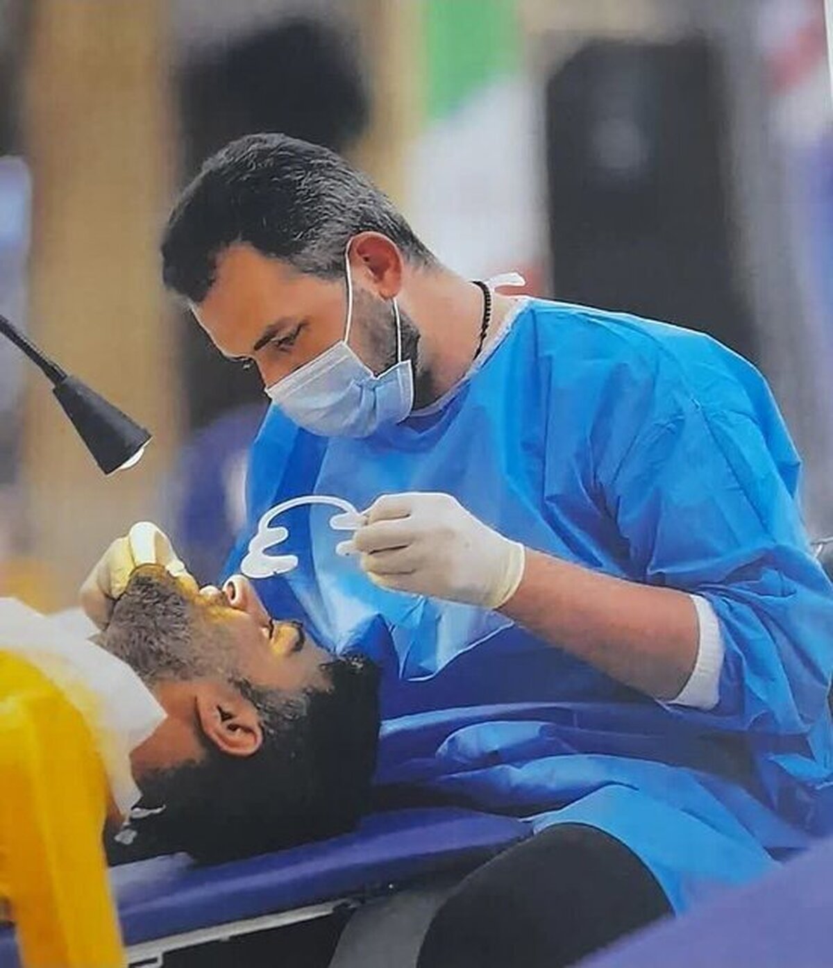 در گرامیداشت پزشک جهادگری که در ایلام جان باخت