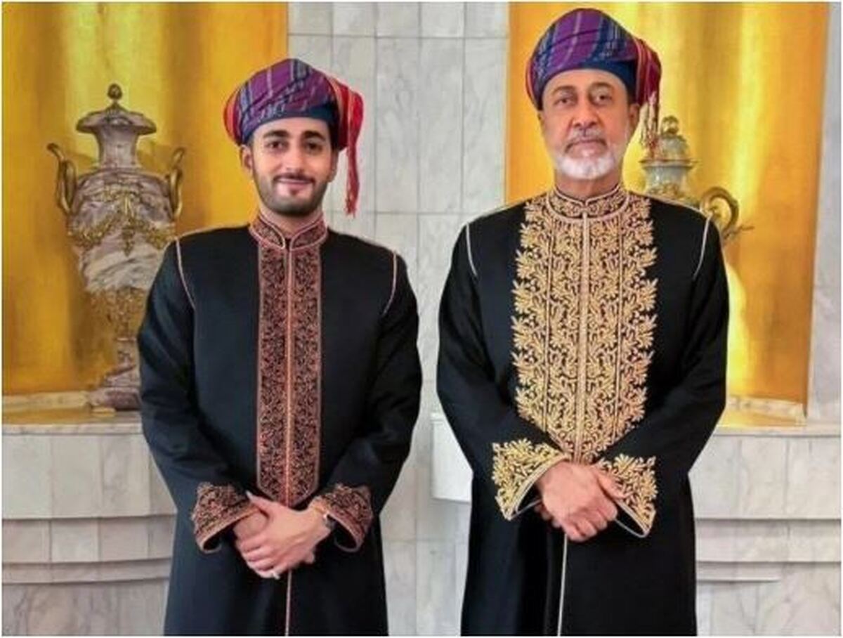 پسر بزرگ سلطان هیثم ازدواج کرد