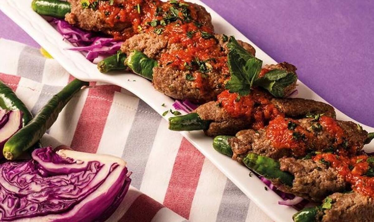 کباب فلفلی مخصوص علشقان غذای تند و آتشی /دستور پخت