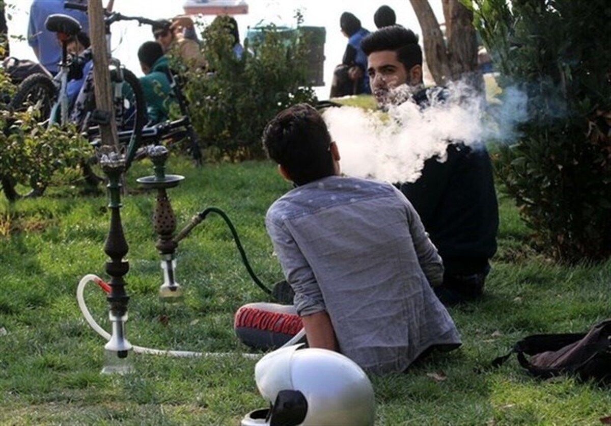 تهدید سلامت عمومی با عرضه قلیان در پارک‌های خوزستان!